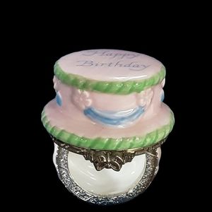 Hallmark Happy Birthday Trinket Box Cake